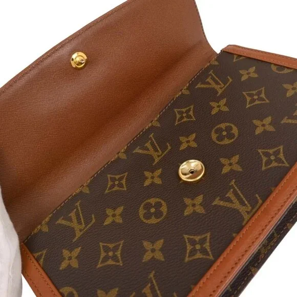 Louis Vuitton Monogram Pochette Dame PM Clutch Bag M51812 TH0920 154499 - Picture 6 of 10